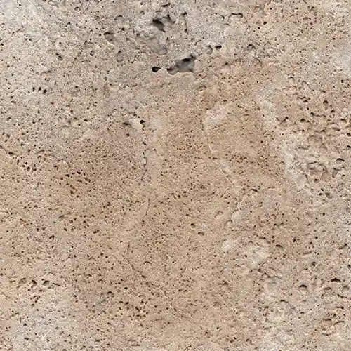 Silver Travertine Sandblasted Brushed - Negin Stone